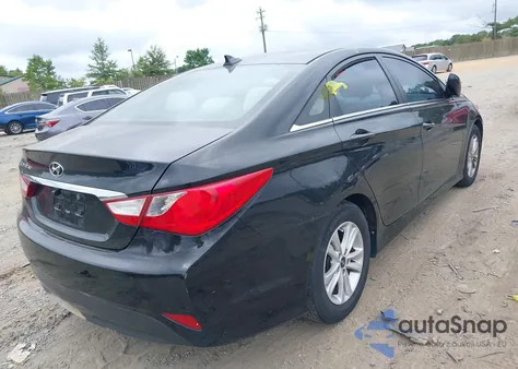 2014 Hyundai Sonata Gls from USA, damaged, VIN 5NPEB4AC9EH880920